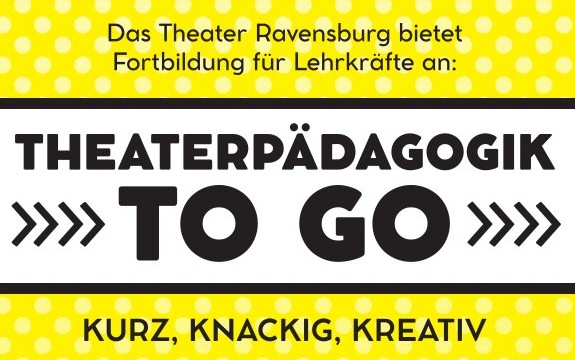 Theaterpädagogische Fortbildung für Lehrkräfte